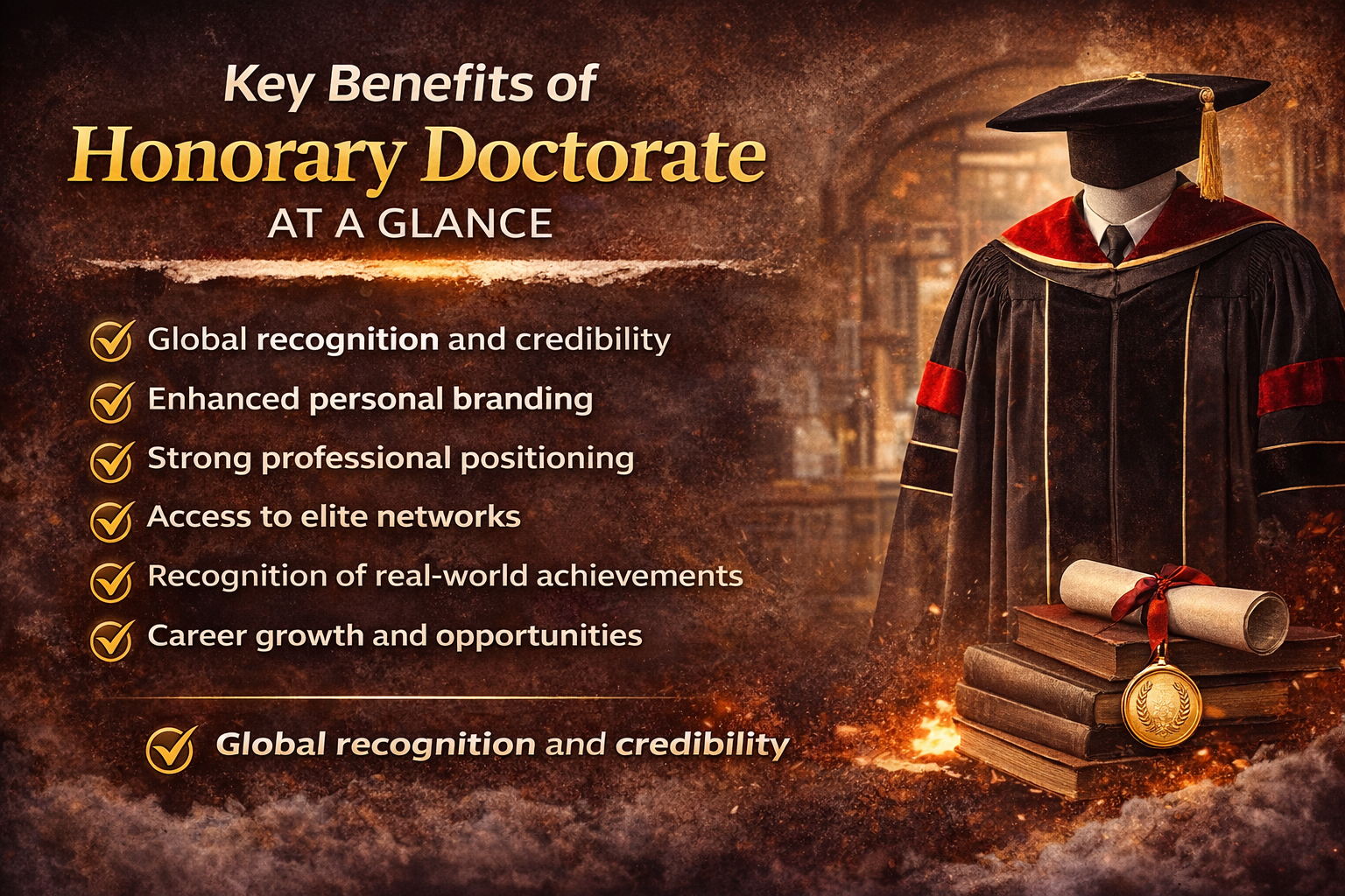 Honorary Doctorate in Singapore