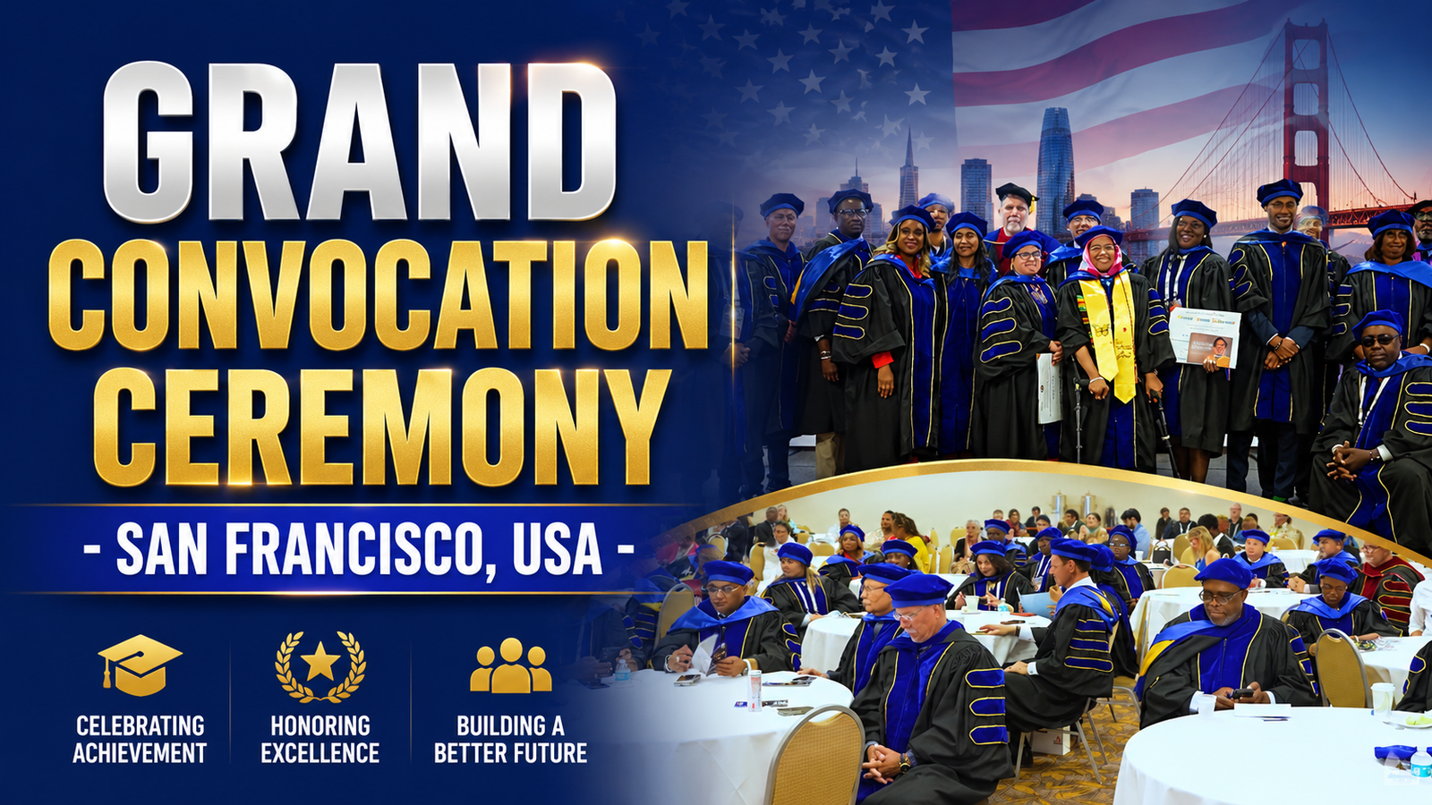 Researchers & Changemakers Honored at Grand Convocation in San Francisco