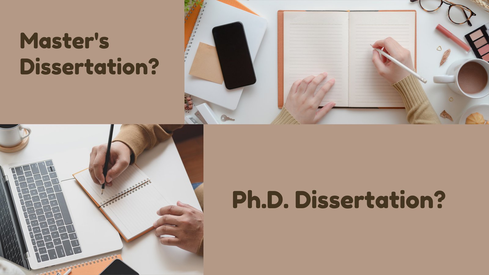 dissertation for masters or phd