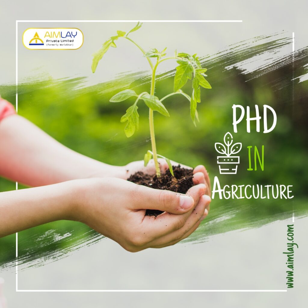 PhD in agriculture
