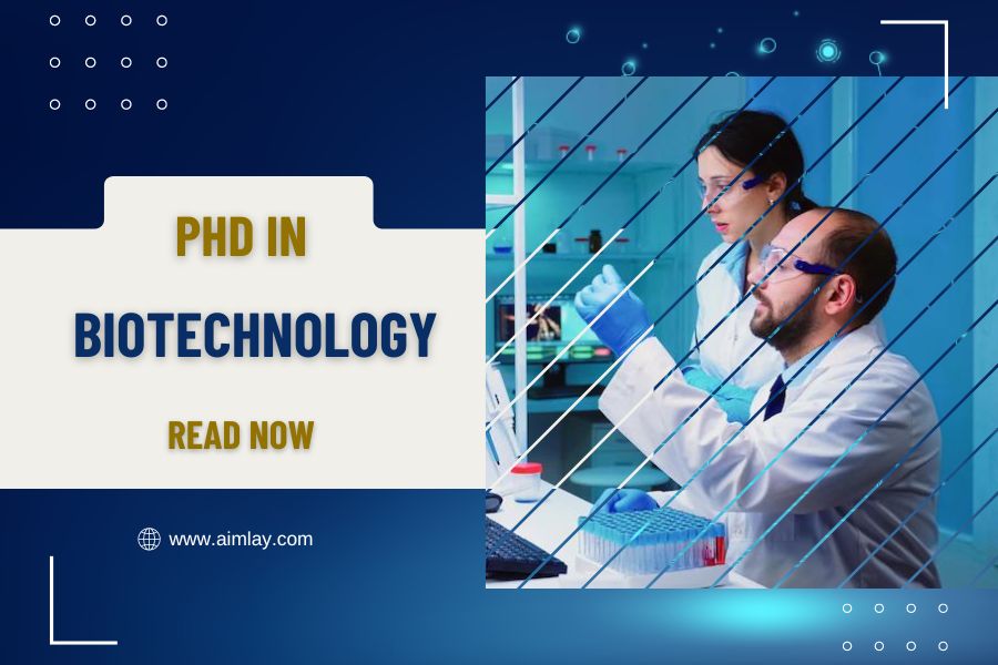 PhD in Biotechnology courses