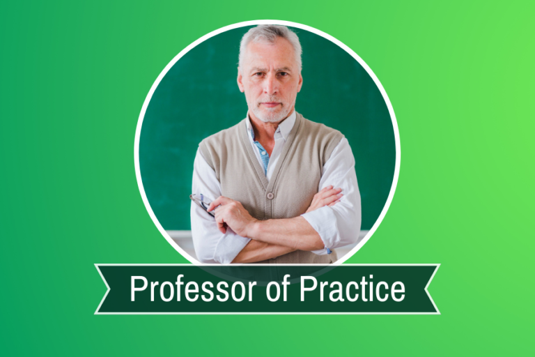 Professor of Practice
