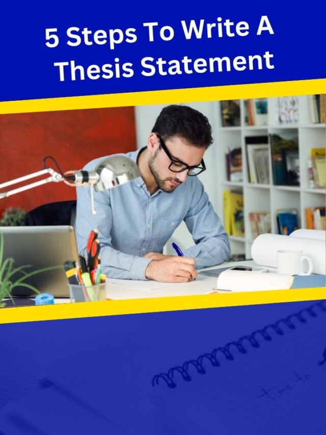 How to write a Thesis Statement? - Aimlay