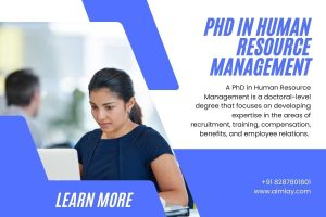 PhD in Human Resource Management