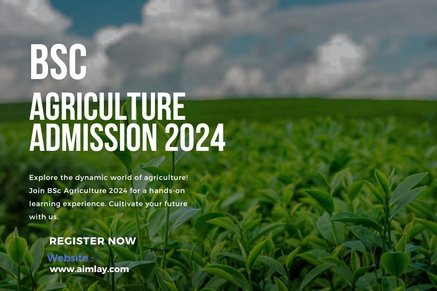 BSc Agriculture Admission 2024