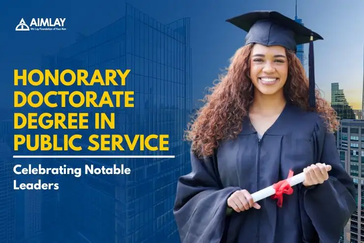 Honorary doctorate degree in public