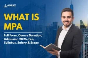 MPA full form definition, explaining Master of Public Administration.