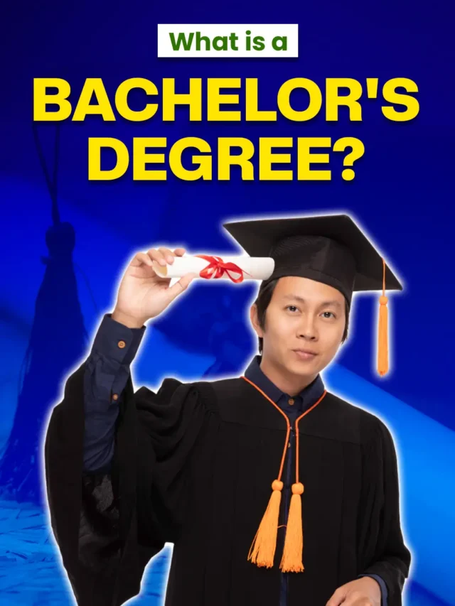 A student graduating with a bachelor's degree, symbolizing the start of a professional career
