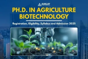 Ph.D. in Agriculture Biotechnology
