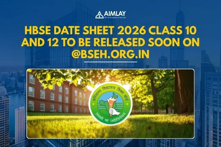 HBSE Date Sheet 2026 Class 10 and 12