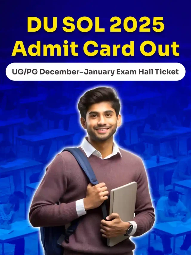 DU SOL 2025 Admit Card