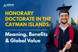 Honorary Doctorate in the Cayman Islands