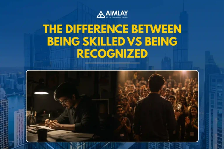 Between Being Skilled Vs Being Recognized