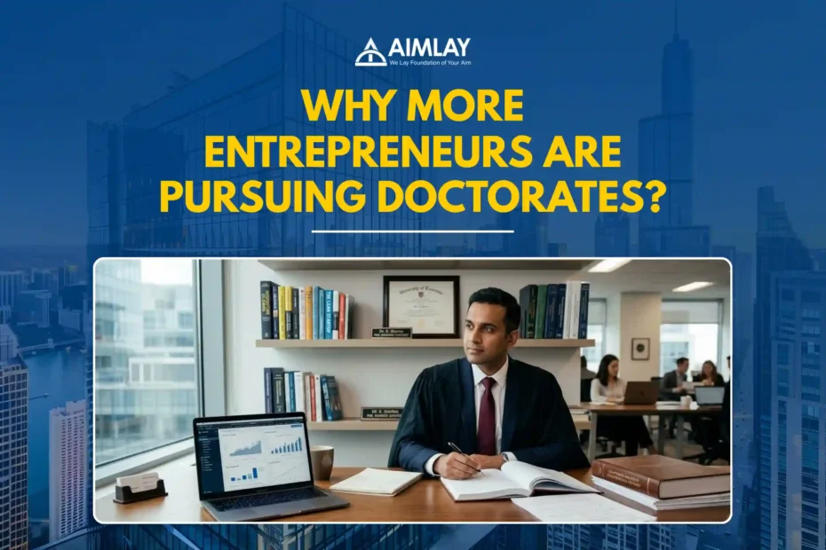 Entrepreneurs Pursuing Doctorates