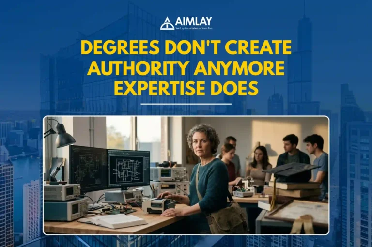 Expertise build authority