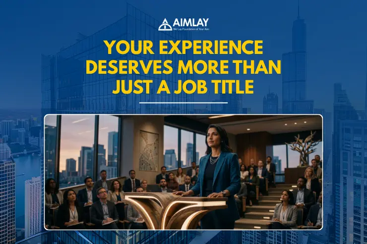your experience deserves more than job title