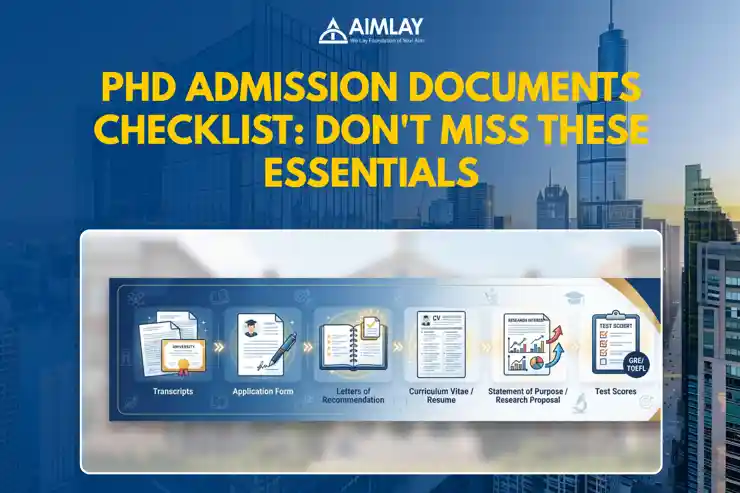 PhD admission documents